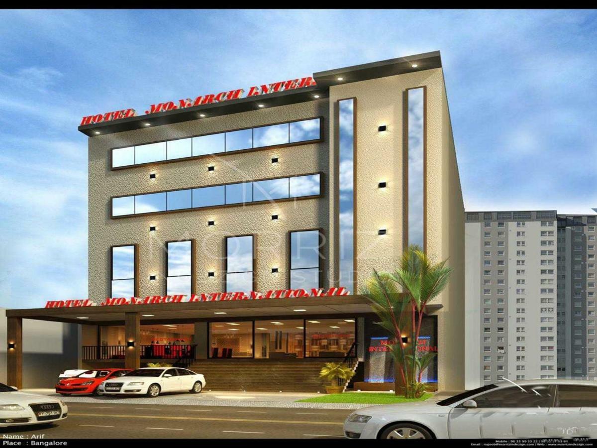 Hotel Monarch International Bangalore Bagian luar foto